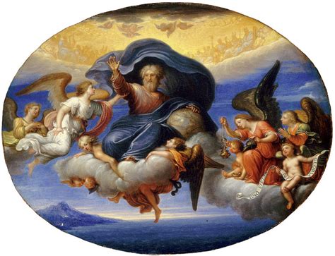 God the Father #1 Painting by Circle of Pierre Mignard I - Fine Art America