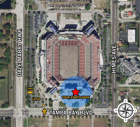 Tour Directions & Parking — Raymond James Stadium