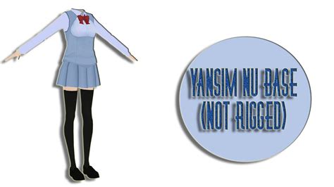 MMD - Yandere Simulator New Uniform Base +DL by FreezyChan-3Dreams on ...