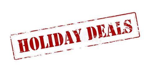 Holiday deals stock illustration. Illustration of holidays - 92090414