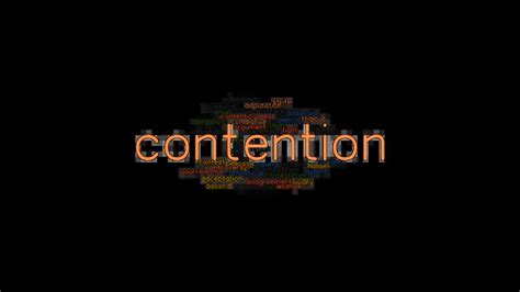 CONTENTION: Synonyms and Related Words. What is Another Word for ...