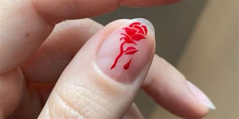 12 Rose Nail Art Ideas For Channeling Your Inner Belle