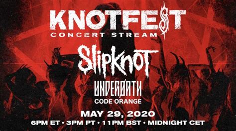 Slipknot Launch Online Edition Of Knotfest - GENRE IS DEAD!