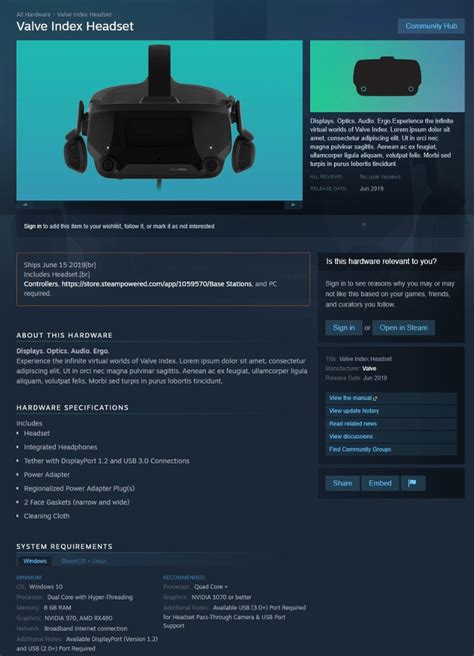 Valve VR Headset A Reality, Pre-Orders Start May 2019 | ThinkComputers.org