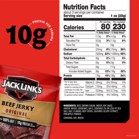 Jack Link's® Original Beef Jerky, 2.85 oz - Fry’s Food Stores