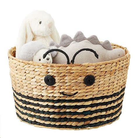 Water Hyacinth Laundry Basket sku B00262/ Viettime Craft JSC