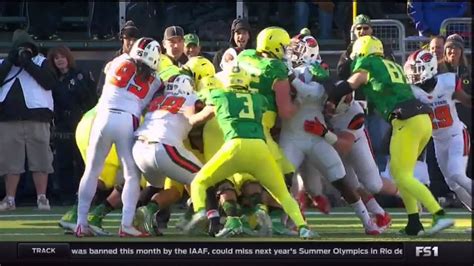 Oregon Ducks vs. Oregon State Beavers- Ducks Highlights 11/27/2015 - YouTube