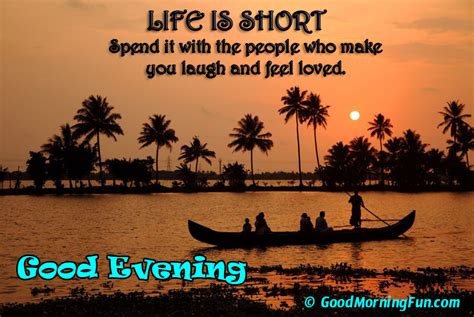 Cute Good Evening Quotes With HD Images Greetings - Good Morning Fun