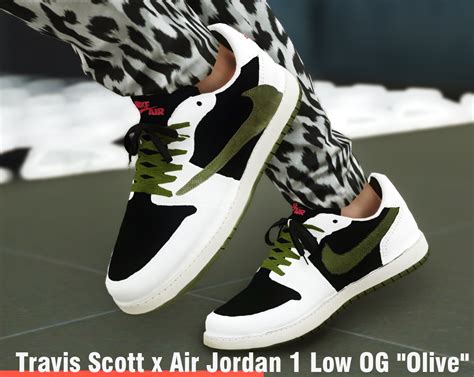 Travis Scott x Air Jordan 1 Low OG "Olive" - GTA5-Mods.com