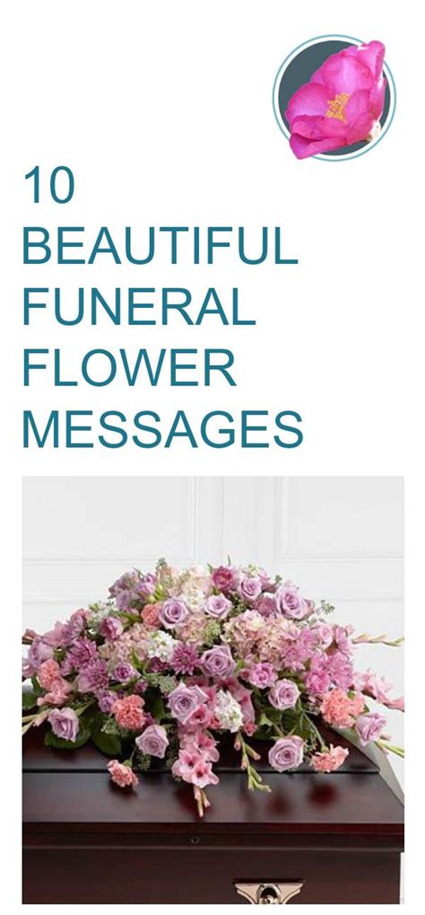 Elegant Sympathy Card Messages for Funeral Flowers