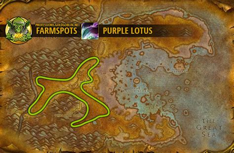 WoW Farming Purple Lotus - World of Warcraft Classic Farm Guide ...