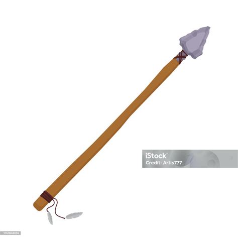 Stone Age Arrow Stock Illustration - Download Image Now - Ancient ...