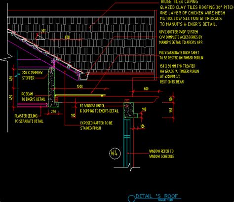 Roof Detail DWG Detail for AutoCAD • Designs CAD