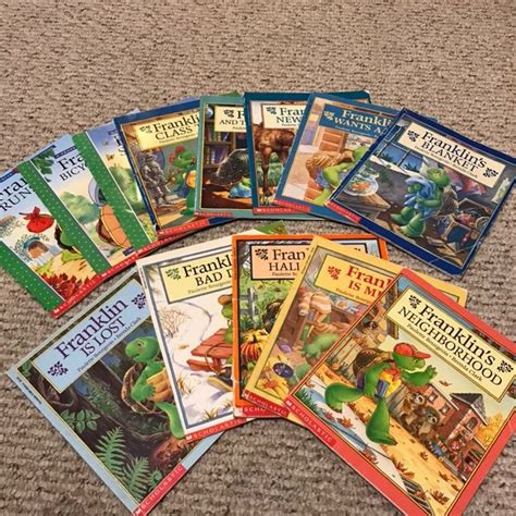 Franklin the Turtle Books Lot of 13: Franklins new friend Franklins neighborhood Franklin is ...