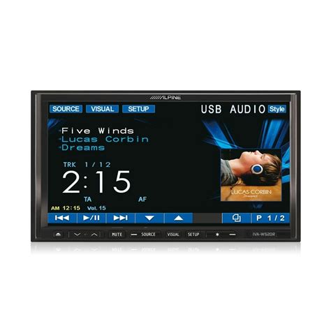 Dvd Player Alpine Iva-w520 Tela 7´ 2 Din Motorizada - Usb, I - R$ 1.699,00 em Mercado Livre