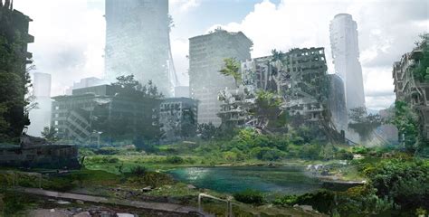 Ruined City | Apocalypse landscape, Fantasy concept art, Environment ...