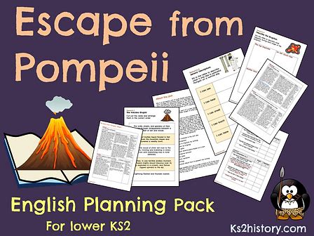 KS2History: Escape from Pompeii Planning