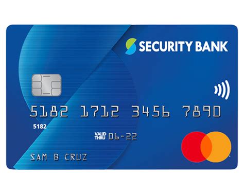 Security Bank Secured Credit Card - Who Are Eligible To Apply For It