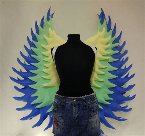 Blue angel wings costume-cosplay angel wings-Victoria secret | Etsy