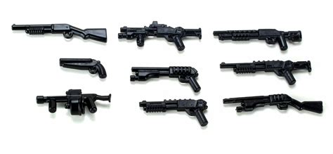 LEGO Guns Pump Shotgun Modern Army Military Weapon X15 ...