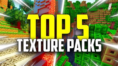 Top 5 BEST Texture Packs For Minecraft Bedrock 2023! - YouTube