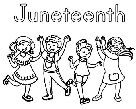 Juneteenth 11 Coloring Page - Free Printable Coloring Pages for Kids