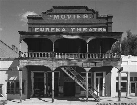 Eureka Theatre, Eureka, Nevada, 1976 | Old west town, Abandoned town, Ghost towns