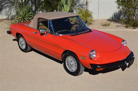 1981 Alfa Romeo Spider, CA-AZ from new, All Original!! - Classic Promenade