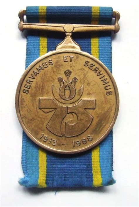 Other Medals - South African Police 75th Anniversary Medal was sold for R76.00 on 31 Mar at 22: ...