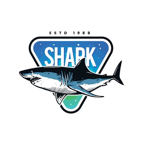 shark logo design 6126796 Vector Art at Vecteezy