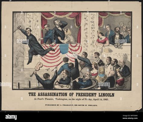 Assassination of abraham lincoln hi-res stock photography and images ...