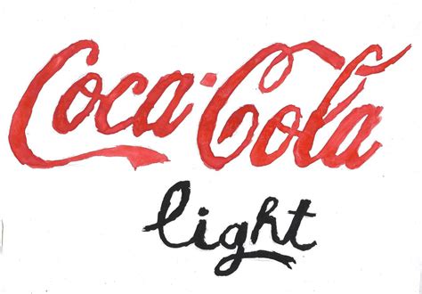 Coca-Cola Light logo by tirpakmihaly17 on DeviantArt