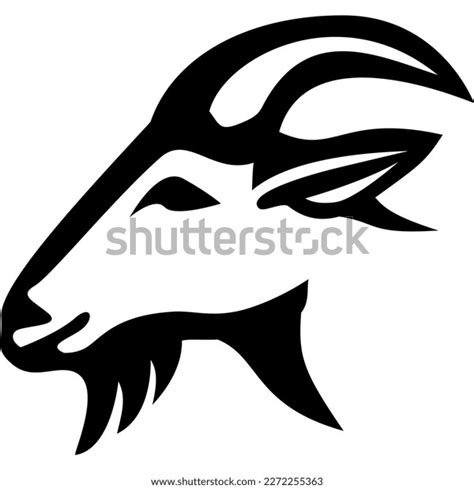 Goat Head Silhouette Vector Illustration Very Stock Vector (Royalty Free) 2272255363 | Shutterstock