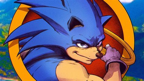 Echad un vistazo a este fan art de Sonic basado en el póster de su película - Nintenderos