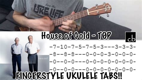 HOUSE OF GOLD (Twenty-One Pilots) FINGERSTYLE Ukulele TUTORIAL - YouTube