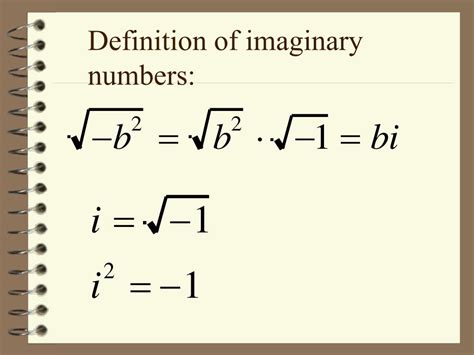 Imaginary Numbers Definition And Examples