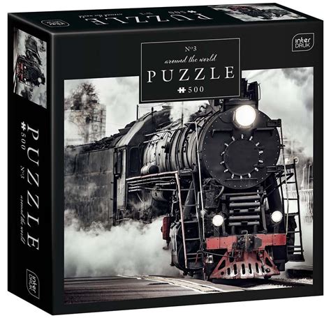 Puzzle Steam engine, 500 pieces | Puzzle-USA.com