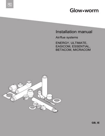 Glow-worm MicraCom Combi Boiler Installation Instructions | Manualzz