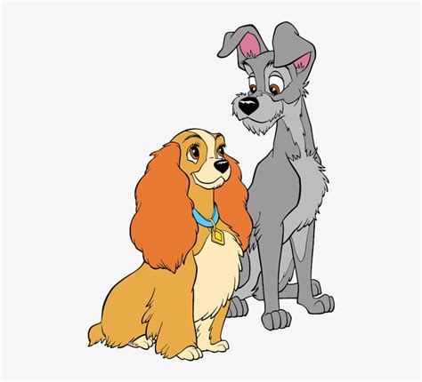 Lady And The Tramp Png - Disney Characters Lady And The Tramp Transparent PNG - 500x672 - Free ...