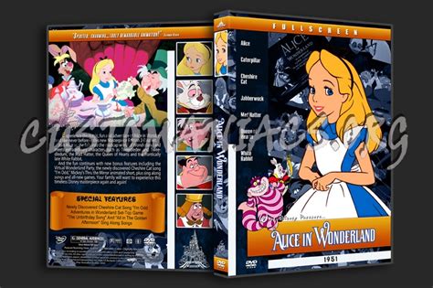 Alice In Wonderland - 1951 dvd cover - DVD Covers & Labels by Customaniacs, id: 77682 free ...