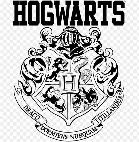 Free download | HD PNG harry potter hogwarts athletic mens crewneck sweatshirt black and white ...