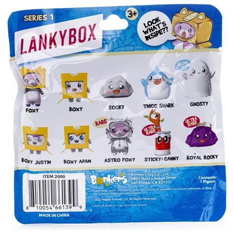 LankyBox Mystery Figure For The Biggest Fans, Of 10 Possible Figures ...