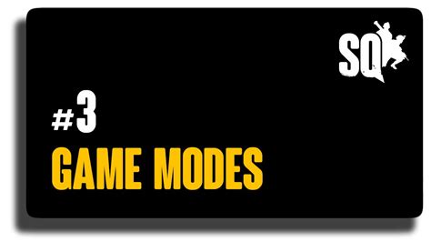 Squad: Tutorial Series #3 - Game Modes (January 2016) - YouTube