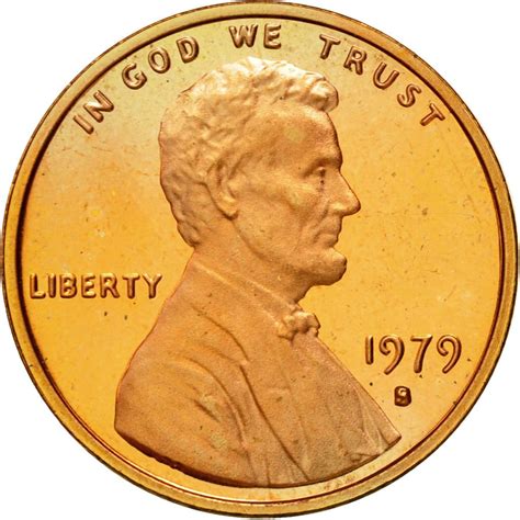 One Cent 1979 Lincoln Memorial, Coin from United States - Online Coin Club