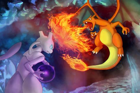 Pikachu Images: Pikachu Vs Charizard Pokemon Match