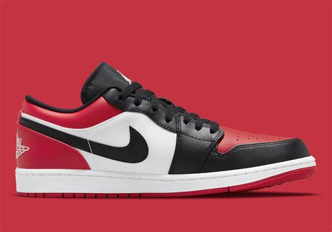 La Air Jordan 1 "Bred Toe" Fait Son Retour En Version Basse - ESSENTIAL ...