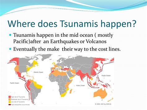 Where Do Tsunamis Most Happen