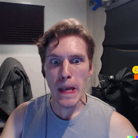 AI (DALL E) Expands the "evil jerma" image aka the "jerma sus face" image. : r/jerma985