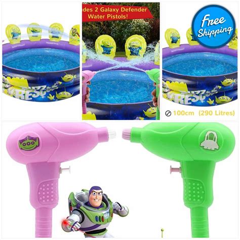 Disney Toy Story 4 Inflatable Swimming Pool With Targets and Guns # ...