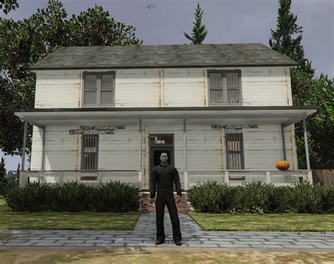 Michael Myers house from Halloween (1978) [Menyoo/Map Editor] 2.0 – GTA 5 mod